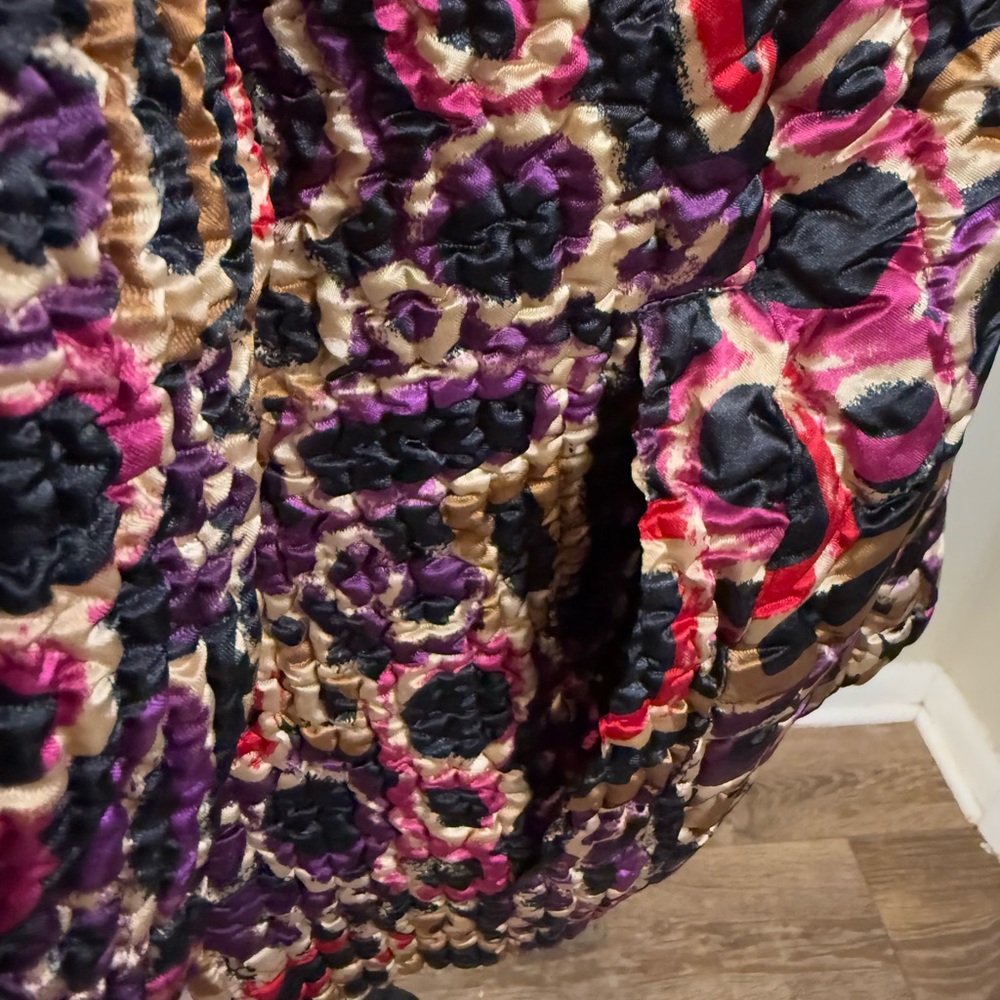 Ruby Rd. Crinkle texture multicolored zip up jack… - image 6